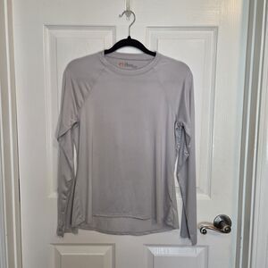 The American Outdoorsman for Women Gray Long Sleeve Top Women's Size Medium